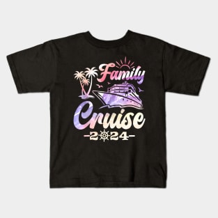 Family Cruise Vacation Making Memories For A Lifetime Kids T-Shirt